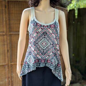Geometric Tank Top
